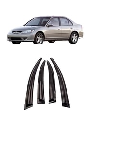 honda civic 2004-2006 vtec uyumlu mugen 4 lü cam rüzgarlığı