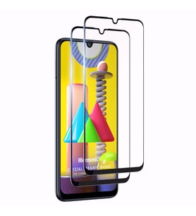 Microsonic Samsung Galaxy M31 Crystal Seramik Nano Ekran Koruyucu Siyah (2 Adet)