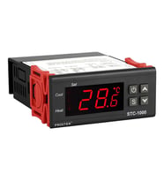 STC-1000 Sıcaklık Termostatı 220V 10A 110V-220V Isıtıcı Soğutucu Dijital Ekran 10K NTC Sıcaklık Sens