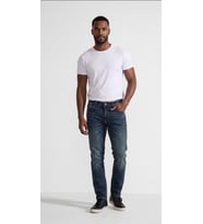 Erkek Regular Fit Jean Pantolon Koyu Mavi