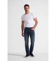 Erkek Regular Fit Jean Pantolon Koyu Mavi