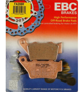 Ebc Fa208R 2017-2023 CF Moto 650NK Uyumlu Arka Fren Balatası Sinterli Balata