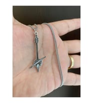 Kabak Kemane Kolye 925 Gümüş (Gümüş-Sarı)