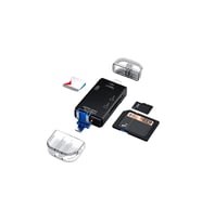 USB 2.0 6 in 1 Kart Okuyucu ve USB Çoklayıcı – Type-C, Micro USB, SD/TF Kart Desteği