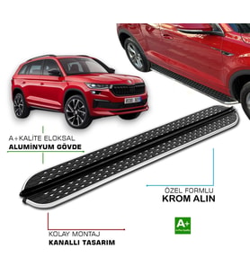 KODIAQ 2017 2018 2019 2020 2021 2022 2023 2024 YAN BASAMAK