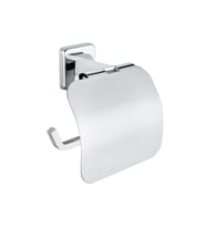 Tema Lüx Kare Plus Banyo Tuvalet Kağıtlığı Kapaklı Wc Kağıtlık Krom
