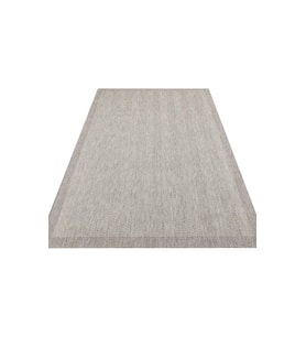 Makine Kaymaz Yıkanabilir Gri Düz Kilim Salon Halısı Mutfak Halısı Koridor Halısı Yolluk 02 GREY