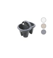 QLUX L-00515 HEYBE KAŞIKLIK TEZGAH ÜSTÜ 4 BÖLMELİ - PLASTİK (5343)