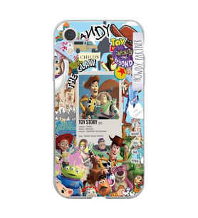 Iphone XR Uyumlu Toy Story Tasarımlı Şeffaf Telefon Kılıfı