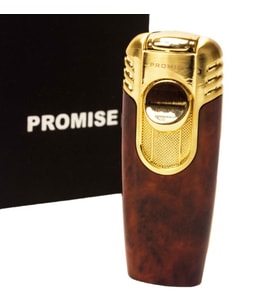 Promise Pürmüz Alevli Metal Lüks Çakmak