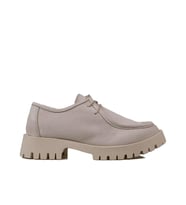 Trend Adımlar Bej Elegans Suede Kadın Oxford Ayakkabı