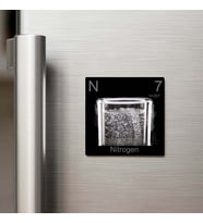 Nitrogen (Azot) Elementi – Buzdolap Magneti – 9x9 cm