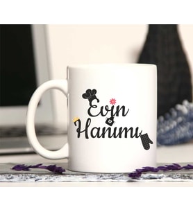 EVİN HANIMI YAZILI KUPA BARDAK