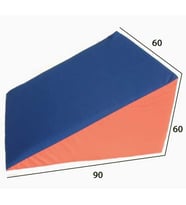 Çocuk Eğitici Dalgalı Rampa Sünger Minder 60*60*90