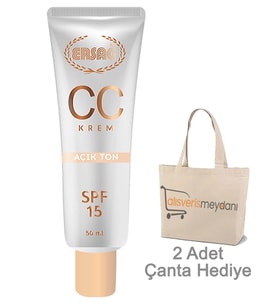 Ersağ CC Krem (Açık Ton) - 50 ML