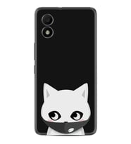 TCL 303 Kılıf Silikon Desen Özel Seri Pandemi Cat 1729