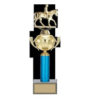 ODAK KUPA - Figürlü Kupalar - At / Binici Figürlü Kupalar FG-052 A - 41 cm
