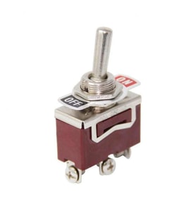 IC-155  Toggle Swıtch Büyük Boy (On)-Off-(On) 3P Vidalı Yaylı
