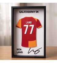 Noa Lang 3D Parçalı Forma Tasarımlı Koleksiyon Çerçevesi - Galatasaray SK Temalı