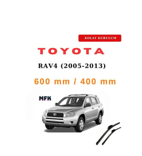 Tooyota RAV4 (2005-2013) Araca Özel Silecek Ön İki