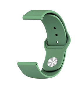 Galaxy Watch 42mm KRD-11 Soft Silikon 8 Kademeli Kordon Koyu Yeşil