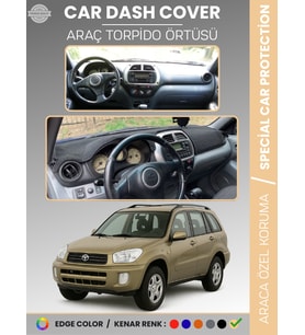 TOYOTA RAV4 (2000-2005) Torpido Örtüsü Ön Panel Torpido Koruma Tam Uyum Kolay Montaj