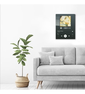 DECORITA Spotify Barkodlu Cam Tablo Tarkan - Ölürüm Sana 30cm x 40cm