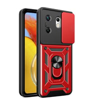 Zero 30 4G Kılıf Pars Lens Yüzüklü Silikon - Kırmızı