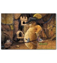 Cakapuzzle Sonsuza Kadar Shrek Kedi Görseli Puzzle Yapboz MDF (Ahşap) (120 Parça)