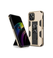 Apple iPhone 12 Mini Uyumlu Kılıf Zore Volve Kapak (Gold)