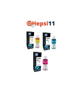 Gt52 Gt-52 Ink Tank 315 3 Renk Orjinal Mürekkep Seti 70ml. I1auq65