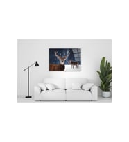 Geyik Cam Tablo 50x70 Cm