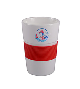 Anemoss Denizci Kız Seramik Mug Silikon Bantlı