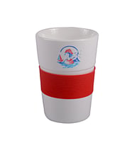 Anemoss Denizci Kız Seramik Mug Silikon Bantlı