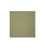 Bursa İpek Yeşil Kelebek Monogram Twill İpek Eşarp