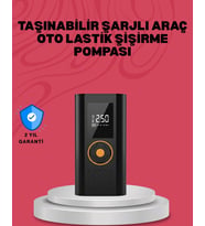 Çok Amaçlı Dijital Lastik Pompası Araç Bisiklet Top Uyumlu