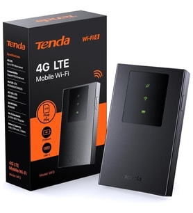 TENDA MF3 4G LTE WIFI6 BATARYALI TAŞINABİLİR MOBİL ROUTER