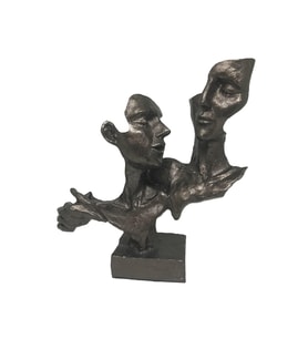 Sevgili Mask Biblo Gümüş 23X23cm