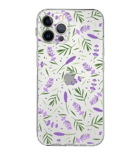 PrintiFy iPhone 12 Pro ile Uyumlu Water Color 3  Kamera Korumalı Şeffaf  Kılıf