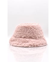 Kadın Kışlık Suni Kürk Peluş Pembe Şapka