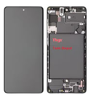 Tkgz - Samsung Galaxy A71 - SM-A715 Uyumlu Lcd Ekran Dokunmatik - A - Kalite ÇITALI