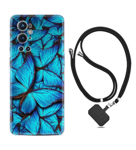 Tecno Spark 9 Pro Kılıf Resimli Boyun Askılı İpli Desenli Silikon Owl 1351