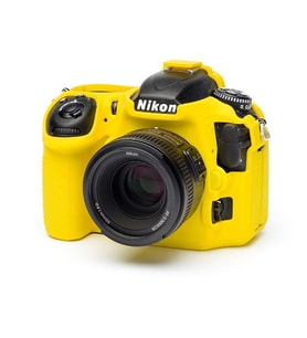 EasyCover Nikon D500 Silikon Kılıf  ECND500Y (Sarı)