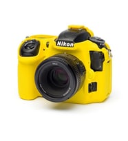 EasyCover Nikon D500 Silikon Kılıf  ECND500Y (Sarı)