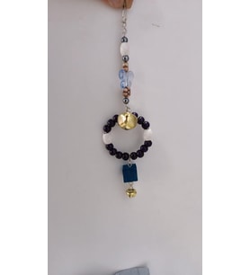 Netx Kuş Oyuncak Askı Metal Halkalı 20x7 cm Muhabbet ve Paraket için uygundur