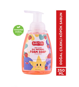 Babyton Doğal Çilekli Köpük Sabun 350 ml
