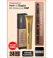 New Well Derma Make-Up Cover Foundation - Bronze