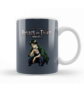Attack On Titan Kupa Bardak Porselen
