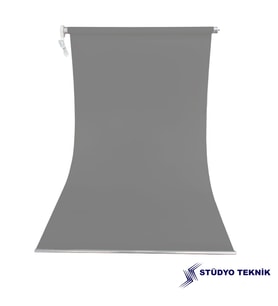 STÜDYO TEKNİK 135X185CM GRİ FON