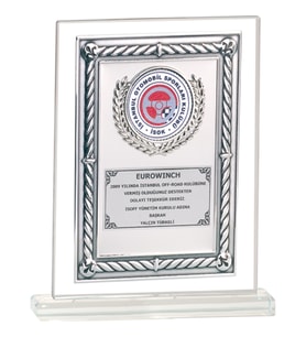 ODAK KUPA - Cam Plaketler - CM-089 B - 18x21 cm